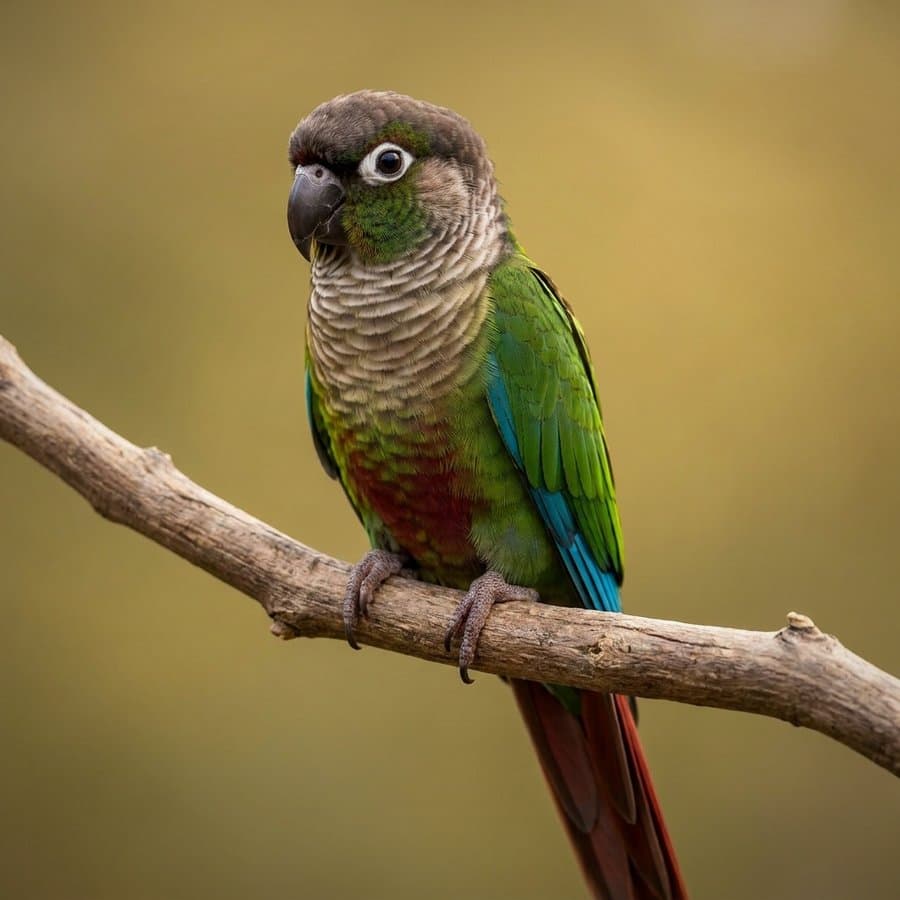 Conure à joues vertes