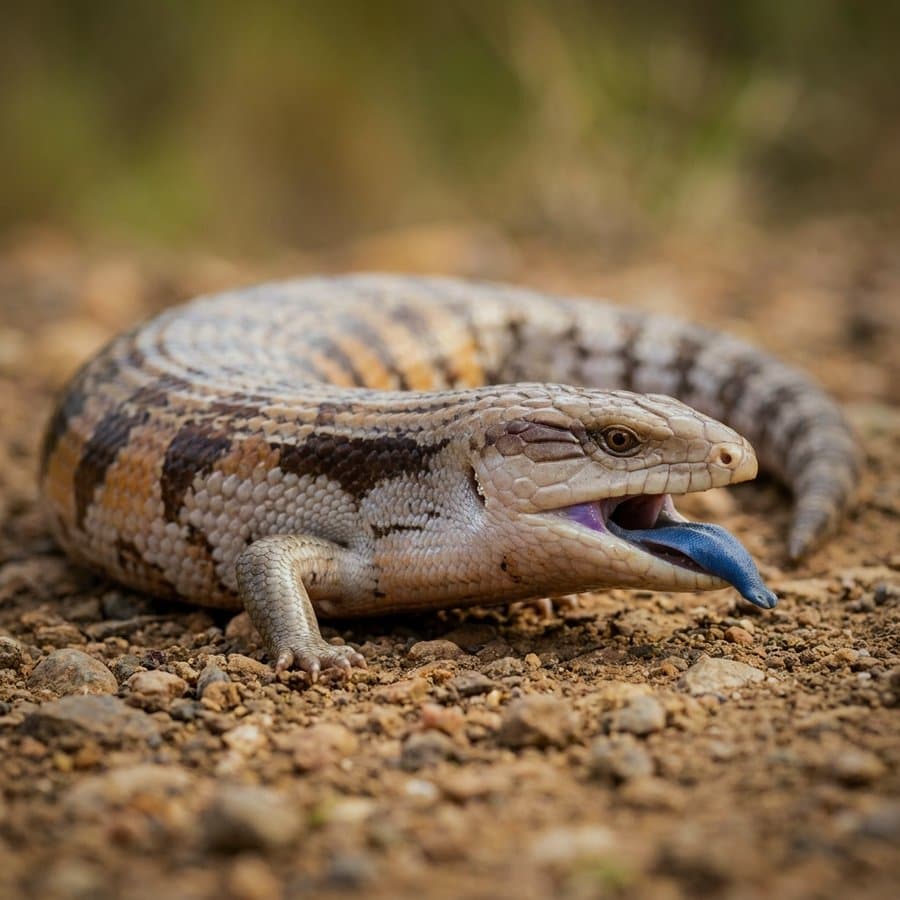 Scinque à langue bleue